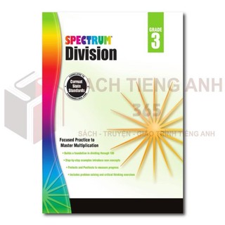 [ Combo Grade 3 ] Spectrum: Math, Reading, Writing, Geography, Language Art, Division,...