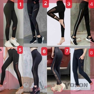Quần dài Thể Thao Nữ Thun Lạnh Phối lưới Nhiều mẫu Tập Gym Yoga Aerobic Cầu Lông