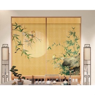  Mành rèm trúc tranh nghệ thuật. Mành tre trúc trang trí Tết. Màn sáo trúc che bàn thơ. Mành tre trúc che năng. 