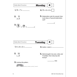 ( Luyện Toán ) Daily Math Practice -  Grade 1,2,3,4,5,6