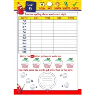 Spelling Made Fun -  Workbook A+B+C- bản đẹp in màu