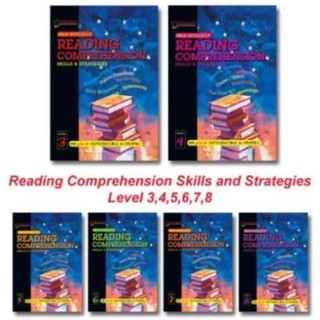 Reading Comprehension Skills and Strategies - Level 3,4,5,6,7,8 - đen trắng