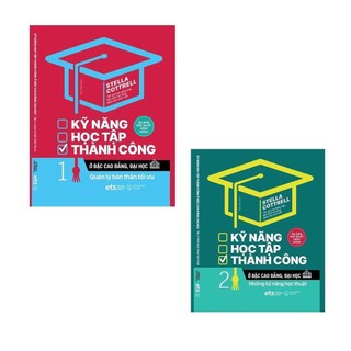 Sách - combo 2 cuốn kỹ năng học tập thành công ở bậc cao đẳng, đại học