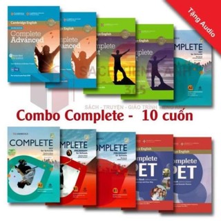 Series - Complete - Advanced, First, PET, Preliminary for Schools, A2 - Key for Schools - Tặng Audio