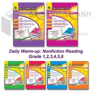 Daily warm-up Nonfiction Reading - đủ 6 cuốn bản đẹp