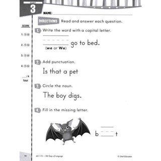 [ Combo Grade K ] - 180 days - 6q -  Science, Language, Writing, Solving, Reading, Math