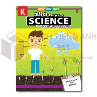 [ Combo Grade K ] - 180 days - 6q -  Science, Language, Writing, Solving, Reading, Math