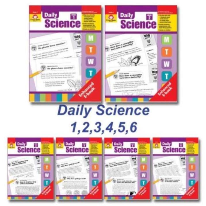( Khoa Học ) Daily Science -  Grade 1,2,3,4,5,6