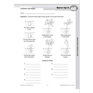 ( Khoa Học ) Daily Warm up Science -  Grade 2,3,4,5,6