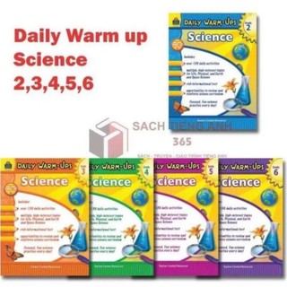 Daily warm up science - grade 2,3,4,5,6