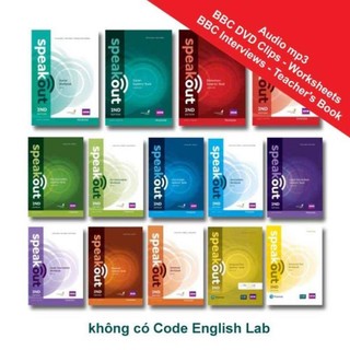Speakout - Combo SB+WB tặng Audio mp3 - không có code