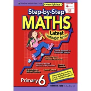 [ Toán Sing ] Step by Step Math -  1,2,3,4,5,6 -  bản đẹp khổ A4