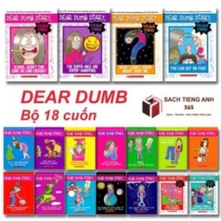 [ Combo ] - Dear Dumb Diary - bản đẹp giấy vàng chống lóa -  18q