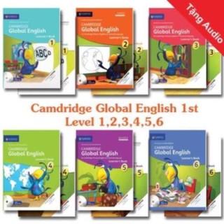 Global English 1st - Learner's book + Activity Book - in màu - bản đẹp - tặng Audio mp3