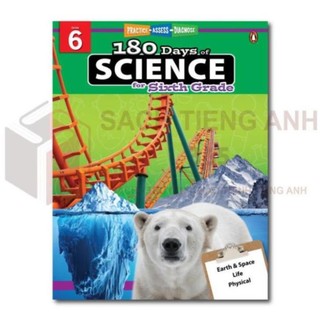 [ Combo Grade 6 ] - 180 days of... - 6q - Science, Language, Writing, Solving, Reading, Math