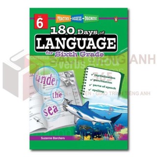 [ Combo Grade 6 ] - 180 days of... - 6q - Science, Language, Writing, Solving, Reading, Math