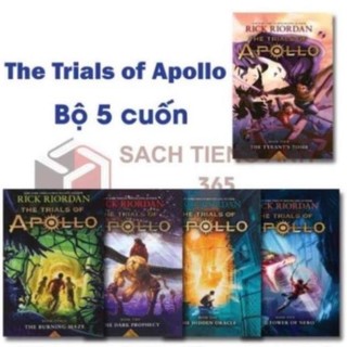 The Trials of Apollo - bản đẹp 5q - giấy vàng chống lóa