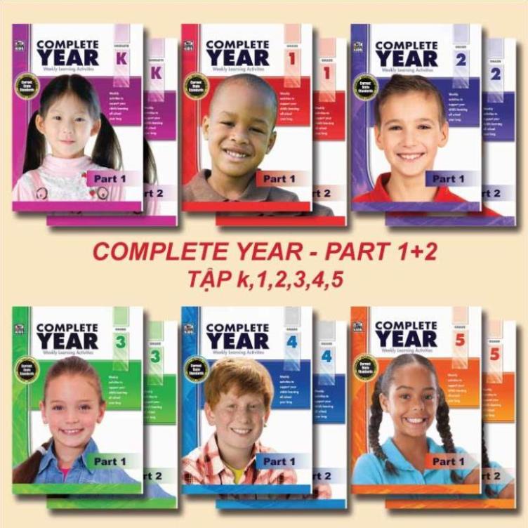 Complete Year, Grade K,1,2,3,4,5 - Thinking Kids
