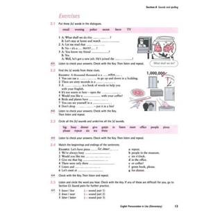 Pronunciation in Use: Elementary/ Intermediate/ Advanced -  Tặng Audio mp3