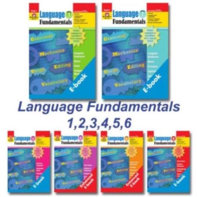[ Ngôn Ngữ Cơ Bản ] Language Fundamentals: 1,2,3,4,5,6 - bản đẹp - khổ A4