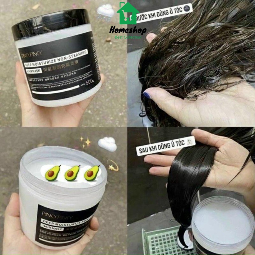 PVN56622 Kem Ủ Tóc Dưỡng Và Phục Hồi Tóc Hư Tổn Xơ Rối Gãy Rụng Pinky