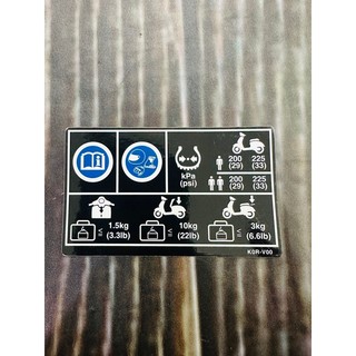 Tem thông số SH 150i Hàng Zin