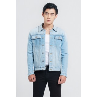 Áo Khoác Denim Nam Dáng Rộng 2 Túi. Type III Denim Jacket With 2 Pockets - 121MD4044F4910