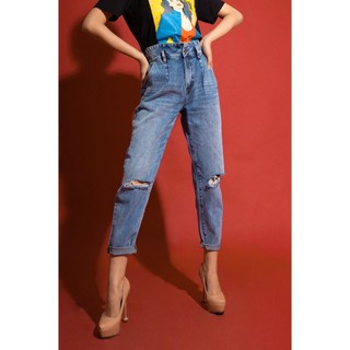 Quần jean nữ dáng baggy - 120WD2086F1930