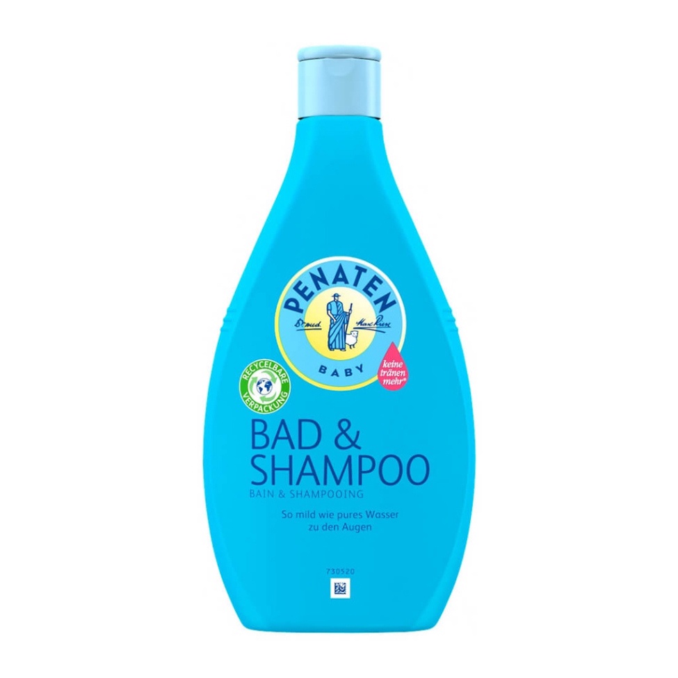 Sữa Tắm Gội Cho Trẻ Từ Sơ Sinh Chống Cảm Penaten Bad & Shampoo 400ml