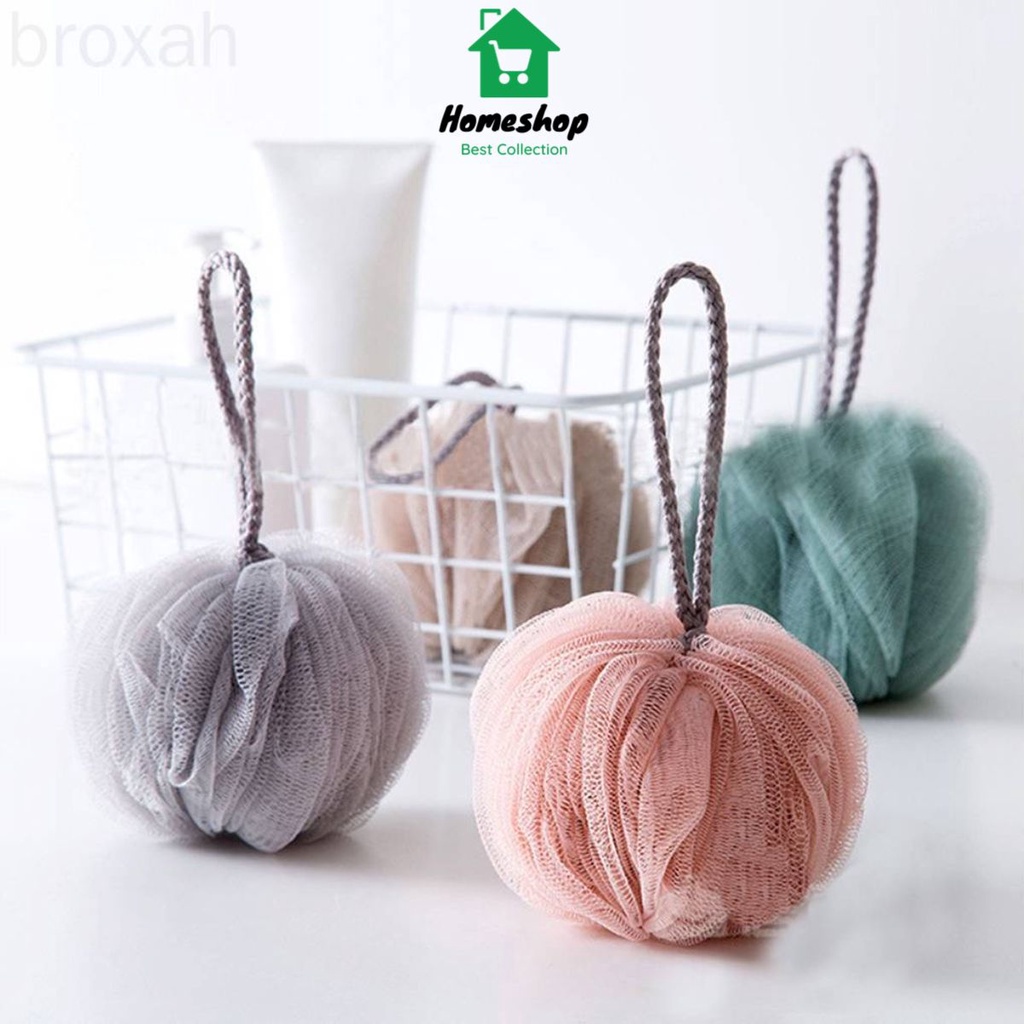 Pvn60477 Bông Tắm Tròn Cao Cấp Tẩy Da Chết