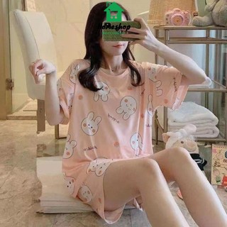 PVN13246 Bộ đồ ngủ nữ zoo mùa hè T8