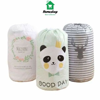 Pvn12537 túi đựng chăn ga, quần áo dây rút t8