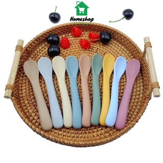 PVN60782 Thìa ăn dặm silicon bền đẹp kích thích bé ăn ngon