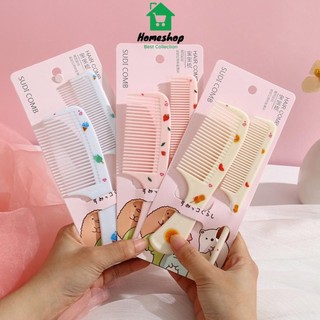 Pvn41734 set 2 lược chải tóc dễ thương