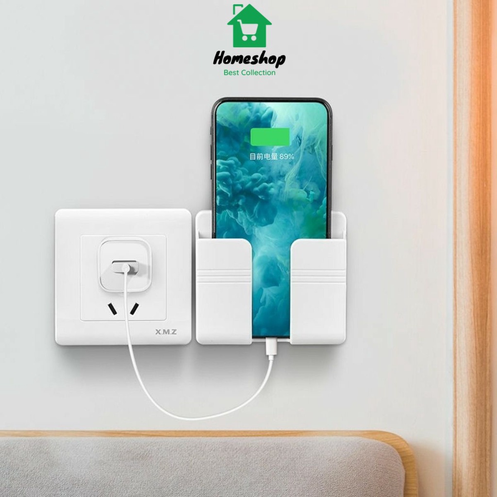 PVN22675 Kệ Giá Đỡ Điện Thoại Gắn Dán Tường Tiện Lợi Mẫu Mới T2