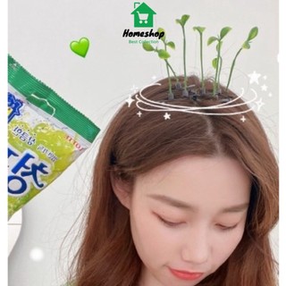 Pvn60444 kẹp tóc hình cây mầm đậu nhân tạo dễ thương