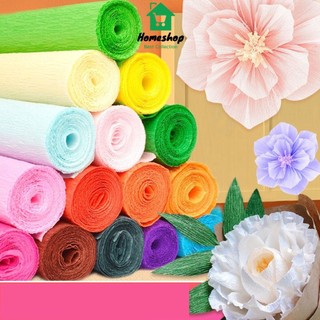 Pvn61775 giấy nhún giấy nhăn cuộn làm hoa gói hoa đẹp giá rẻ