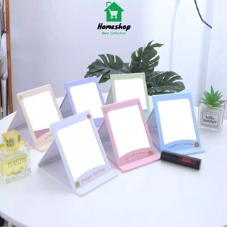 Pvn29650 gương trang điểm để bàn gấp gọn tiện lợi t2