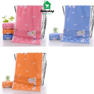 Pvn62046 khăn mặt cotton hình thú 25x50cm