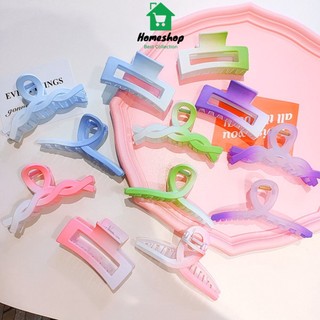 Pvn62188 kẹp tóc màu sắc gradient phong cách hàn quốc cho nữ