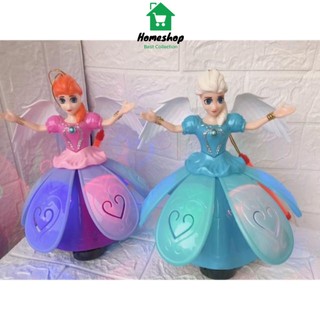 Pvn18093 đèn lồng công chúa elsa có nhạc có đèn cho bé t2 t6