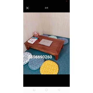 Bàn trà Nhật gỗ tự nhiên ( ship hỏa tốc 1h)