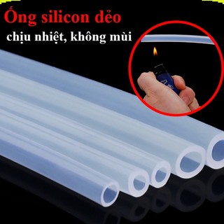Ống silicon dẻo chịu nhiệt, không mùi