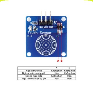 Mạch cảm biến chạm TTP223 / TTP223B