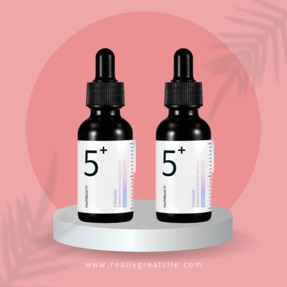 Tinh chất serum Numbuzin No.5+ Vitamin Concentrated Serumgiảm nám, tàn nhang