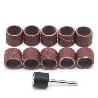 10 Vòng giấy nhám, băng chà nhám tròn mài móng, mài gỗ, sắt... ❤️freeship❤️