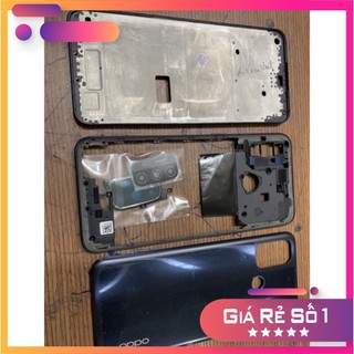 Bộ vỏ oppo a53 2020 (gồm nắp lưng + khung+xương + kính cam và phím bấm)