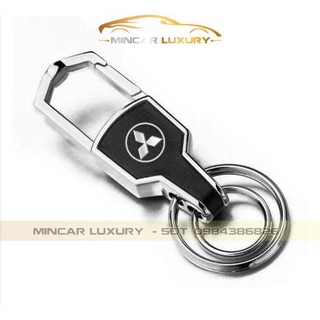 Móc Khóa Da Cao Cấp Logo Hãng Toyota.Mincar_Luxury