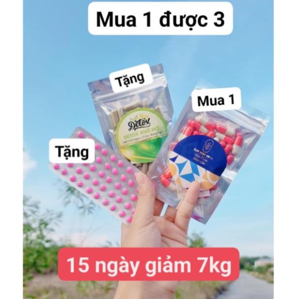 (Mua 1 Được 3) Thảo Dược Giảm Cân Slim Body Vip X3 Đốt Cháy Mỡ Thừa-Giảm Cân Tiêu Mỡ See Ever_shop