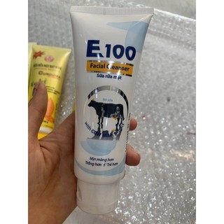 Sữa rửa mặt nghệ E100- bò E100 100g